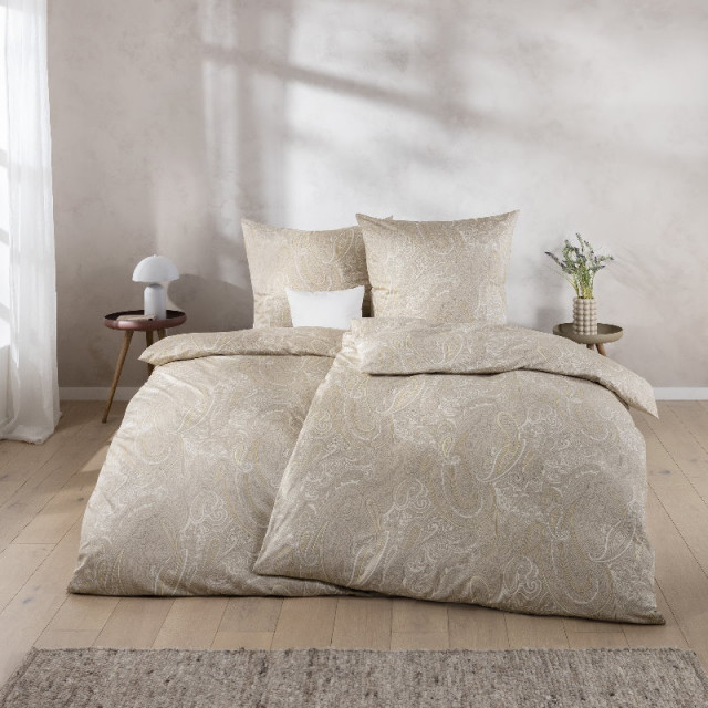 Mako-Interlook-Jersey Bettwäsche Estella Nathan 6358 | 200 beige