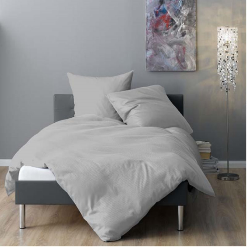 Hotel Bettwäsche Lorena Venedig 3301  | silber 81