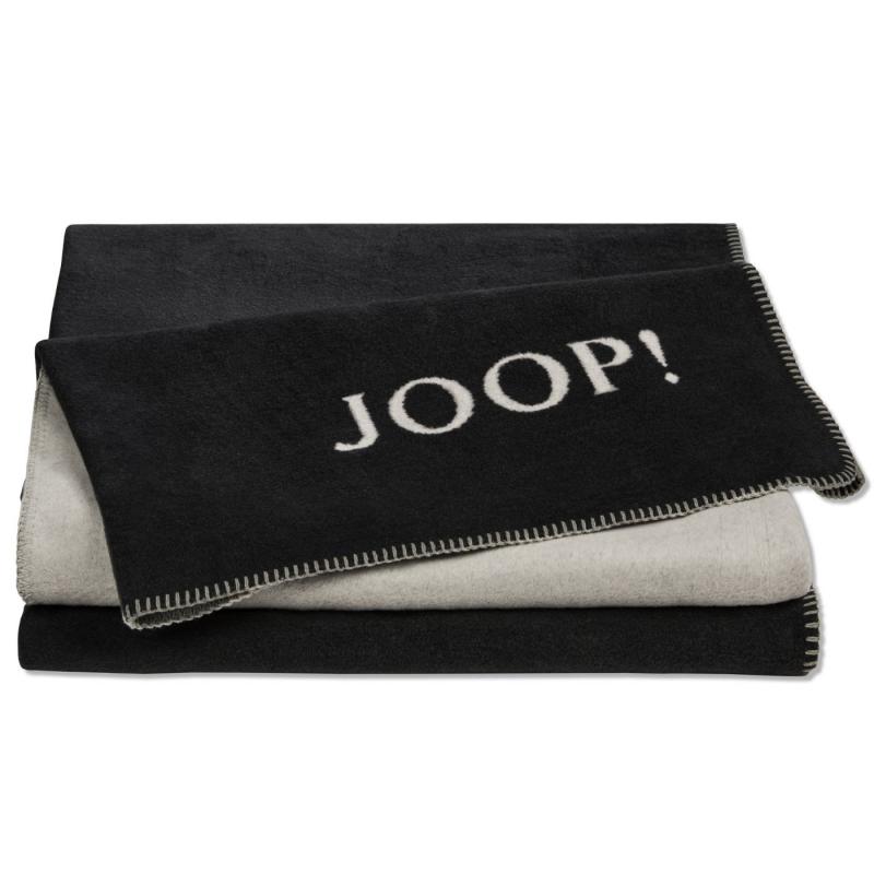 Wohndecke JOOP! Uni Doubleface 739377 | Anthrazit - Ash