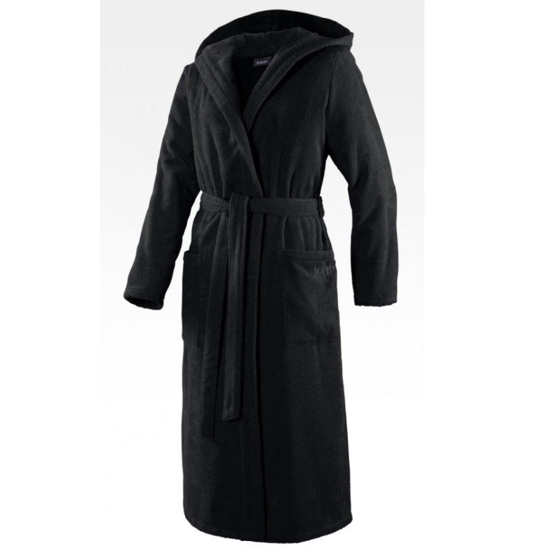 Bademantel JOOP! Damen Classic Walk 1617 schwarz 97