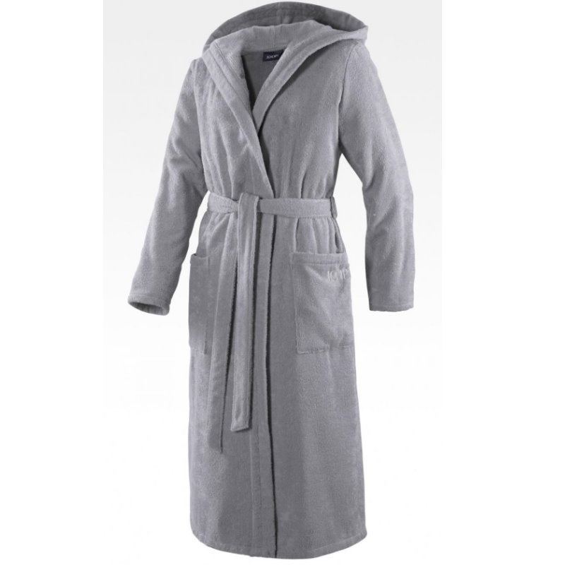 Bademantel JOOP! Damen Classic Walk 1617 Silber 76