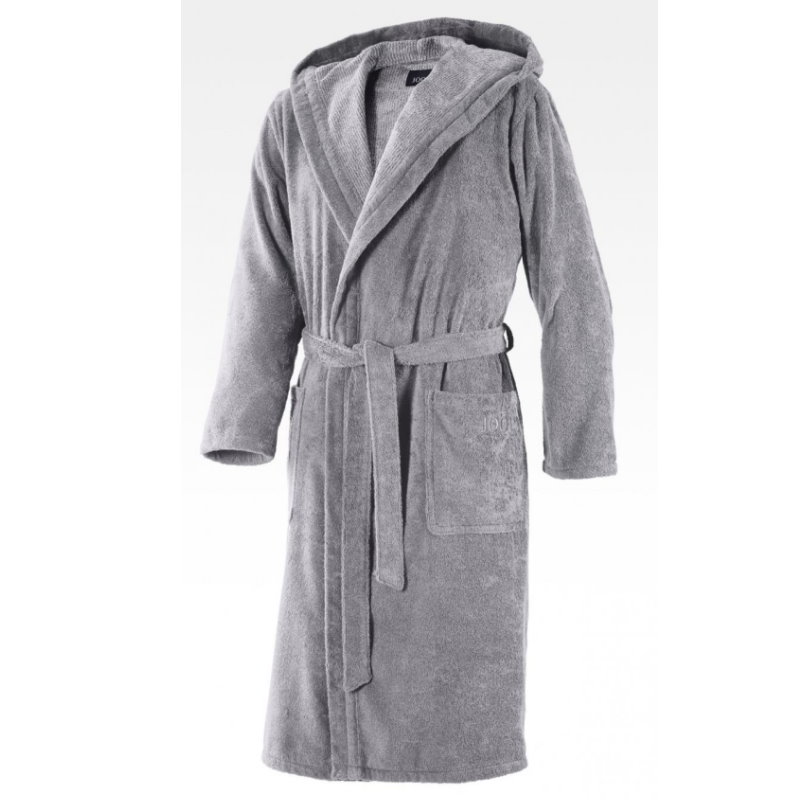 Bademantel JOOP! Herren Classic Walk 1619 | Silber 76