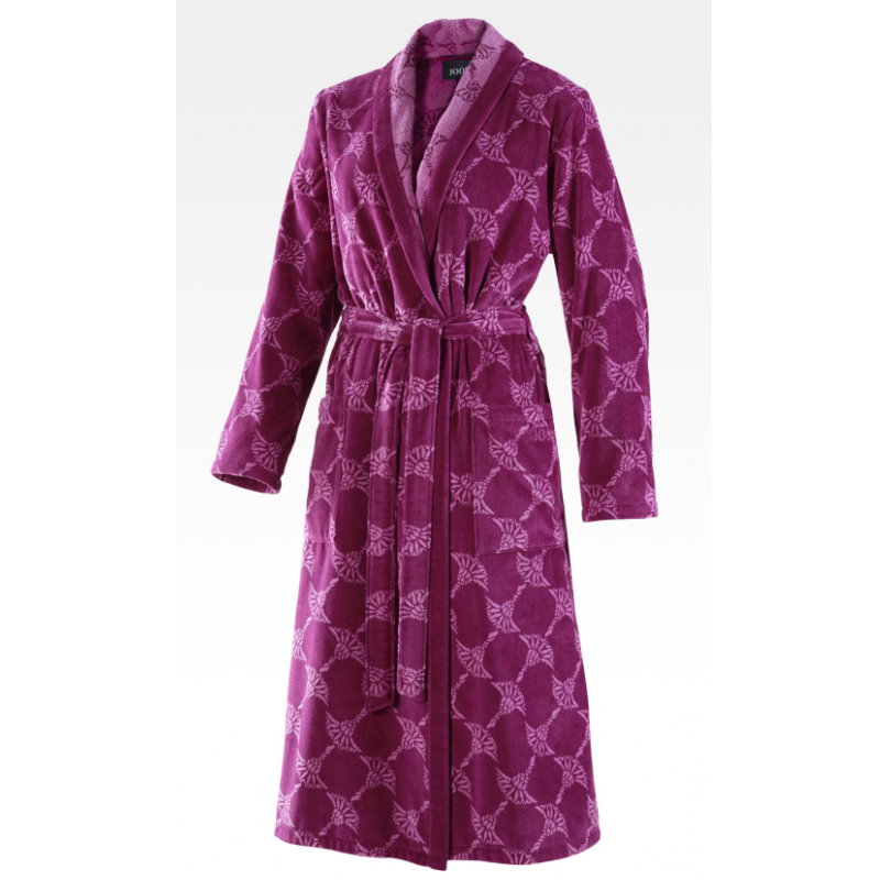 Bademantel JOOP! Damen Classic Velour 1645 | Cassis 22