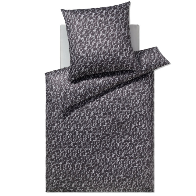 JOOP! Bettwäsche Ornament 4094 155x220cm - Auslaufartikel  | 9 Graphit