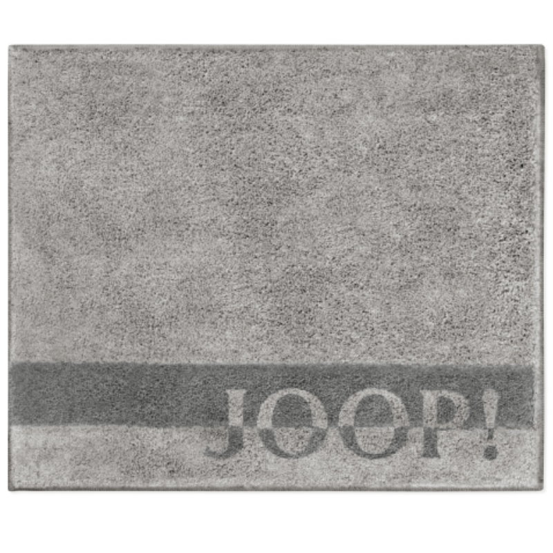 JOOP! Badteppich Logo Stripes | Platin